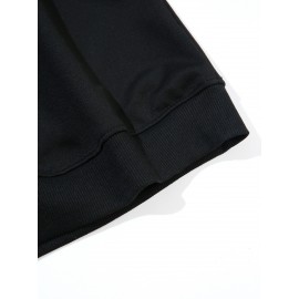 Men's Custom Sweater Personalized with Your Own Logo/Text/Design - Loose Fit Crew Neck Pullover, Machine Washable Winter Sweater for Weddings, Parties, Team Uniforms & Corporate Branding - Custom Logo Sweater for Events & Team Apparel (Men), PLUS