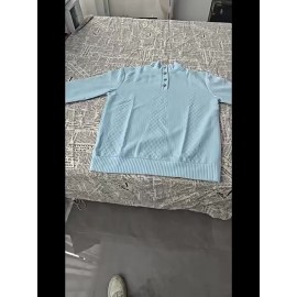 Men'S Jacquard Knit Sweatshirt for Autumn And Winter, Casual Outdoor Long Sleeve Pullover with Stand Collar, Plus Size