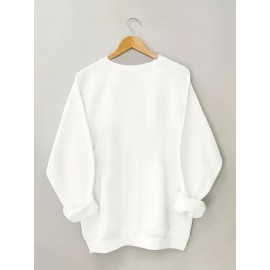 Men'S Christmas Custom Lettering Hoodie - Red Crew Neck Pullover Sweater with Personalized Text/Design, Soft Loose Fit Long Sleeve Winter Warmth, Machine Washable Holiday Gift for Him, Plus Size