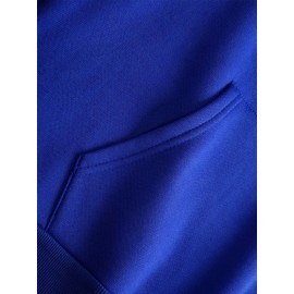 Men'S Oversized Fleece-Lined Hooded Sweatshirt with Surf & Beach Graphic Print - 100% Micro-Elastic Knit, Kangaroo Pocket, Surfing Surf Co. Design, Surfing-Themed Casual Pullover for Surfing, Beachwear & Everyday Comfort (Large Size) - Ideal Gift fo