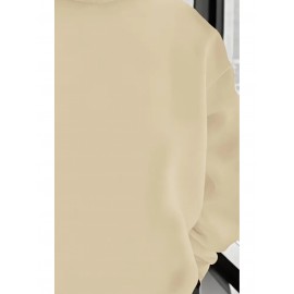 Men'S Oversized Fleece-Lined Hooded Sweatshirt with Surf & Beach Graphic Print - 100% Micro-Elastic Knit, Kangaroo Pocket, Surfing Surf Co. Design, Surfing-Themed Casual Pullover for Surfing, Beachwear & Everyday Comfort (Large Size) - Ideal Gift fo