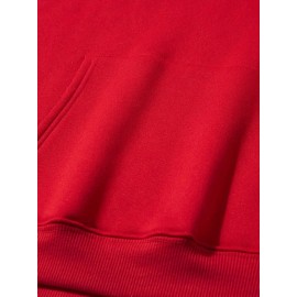 Men'S King Crown Print Hooded Sweatshirt - Royal & Golden Lettering, Winter Knit Fabric with Slight Stretch, Regular Fit Long Sleeve Pullover, Casual American Style Statement Piece for Everyday & Formal Wear - Ideal Gift for Men (KING Lettering Desi