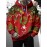 Mens Plus Size Relaxed Hooded 3D Print Sweatshirt | Santa Reindeer Snow Design, Trendy Street Fashion, Bright Colors, Perfect for Autumn Winter