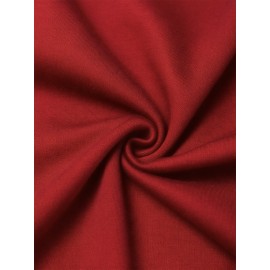 Custom Men'S Personalized Photo/Text/Logo Sweater - Add Your Own Design, 100% Crew Neck Pullover, Machine Washable, Loose Fit Casual Sweater with Custom Front & Back Printing - Ideal Gift for Birthdays, Corporate Branding, Promotional Events - Red/B