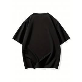 Men'S Plus Size Beige T-Shirt - 