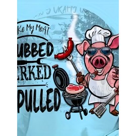 Men'S Funny BBQ T-Shirt - 