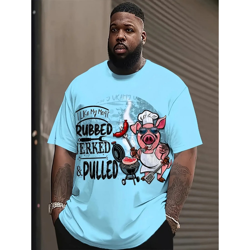 Men'S Funny BBQ T-Shirt - 