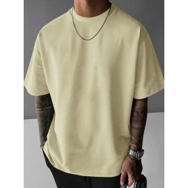 Men's Gothic Skull & Rose T-Shirt with Back Print - Oversized Streetwear Fit, Bold 