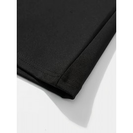 Men's Trendy Comfy T-Shirt - Cartoon Squirrel Print, Plus Size, Stretchy, Soft, Breathable for Summer Casual Wear