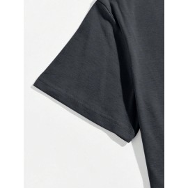 4pcs Men'S Plus Size Casual T-Shirts - Soft Polyester-Spandex Blend, Breathable & Comfortable, Solid Color Short Sleeve Round Neck Tees for Casual Attire, Back-to-School Essentials, 95% Polyester 5% Spandex, Regular Fit, Versatile Clothing, Minimalist Design, Stretchy Fabric, Everyday Essentials, Simple Style, Durable Construction, Basic Tee, College Students, PLUS SIZE, Soft Tee, Casual Shirt, Minimalist Clothing, Durable Fiber, Sporty Tee, Oversized Tee, Active Lifestyle, Versatile