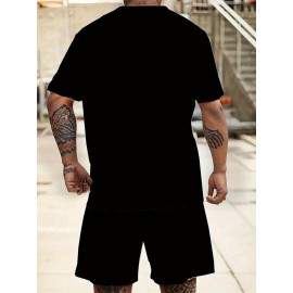 4pcs Men'S Plus Size Casual T-Shirts - Soft Polyester-Spandex Blend, Breathable & Comfortable, Solid Color Short Sleeve Round Neck Tees for Casual Attire, Back-to-School Essentials, 95% Polyester 5% Spandex, Regular Fit, Versatile Clothing, Minimalist Design, Stretchy Fabric, Everyday Essentials, Simple Style, Durable Construction, Basic Tee, College Students, PLUS SIZE, Soft Tee, Casual Shirt, Minimalist Clothing, Durable Fiber, Sporty Tee, Oversized Tee, Active Lifestyle, Versatile