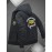 Men'S Casual Full-Zip Hooded Jacket with Transportation Squad Graphic Print, School Bus & Taxi Design, Softshell Zipper Closure, Drawstring Hood & Pockets - Urban Streetwear Outerwear for Everyday (No Lining, Regular Fit), Plus Size