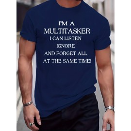 Men'S Plus Size Beige T-Shirt - 