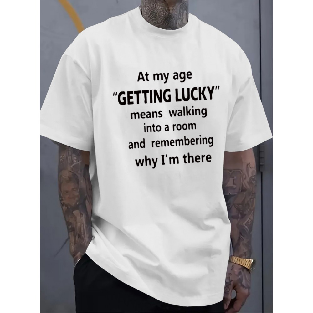 [Funny T Shirts] Men's Funny Aging Humor T-Shirt - 